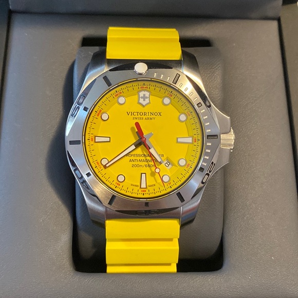 Victorinox Accessories Victorinox Inox Yellow Watch Poshmark